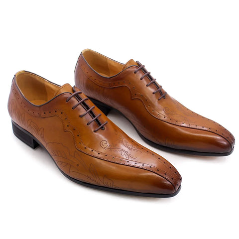 High Quality Lace Up Suit Shoes For Men