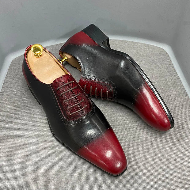 Elegant Lace Up Office Shoes for Men