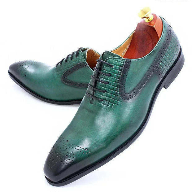 Luxury Brand Men's Oxford Shoes