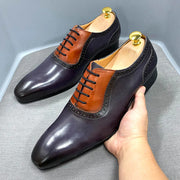 Handmade Oxford Dress Shoes For Men