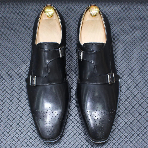 Classic Men Slip on Formal Dress Shoes