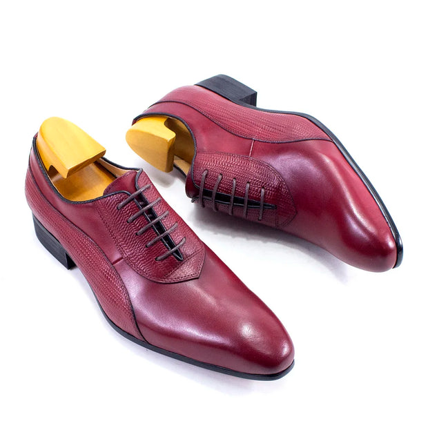 Fashion Oxford Pointed Toe Men Business Shoes