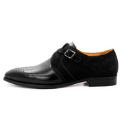 Classic Brogue Men's Slip on Formal Dress Shoes