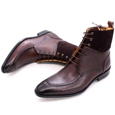 High Quality Pointed Toe Male Western Boots