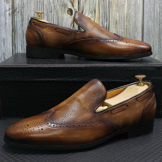 Luxury Men Slip on Office Business Dress Shoes