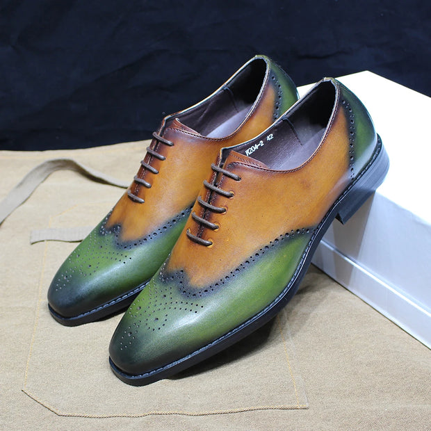 Brogue Style Men's Dress Shoes