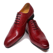 Fashion Handmade Men's Genuine Leather Shoes