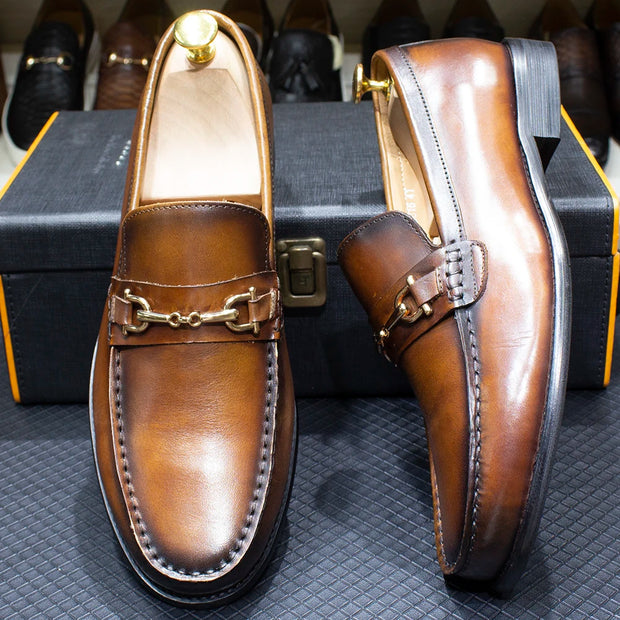 Handmade Genuine Leather Male Dress Shoes