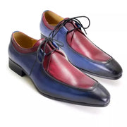 Vintage Derby Design Genuine Cow Leather Male Shoes