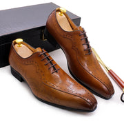 High Quality Lace Up Suit Shoes For Men