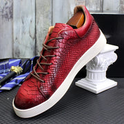 Genuine Leather Men's Sneakers