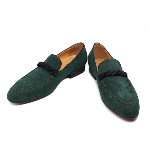 Luxury Brand Men's Suede Loafers