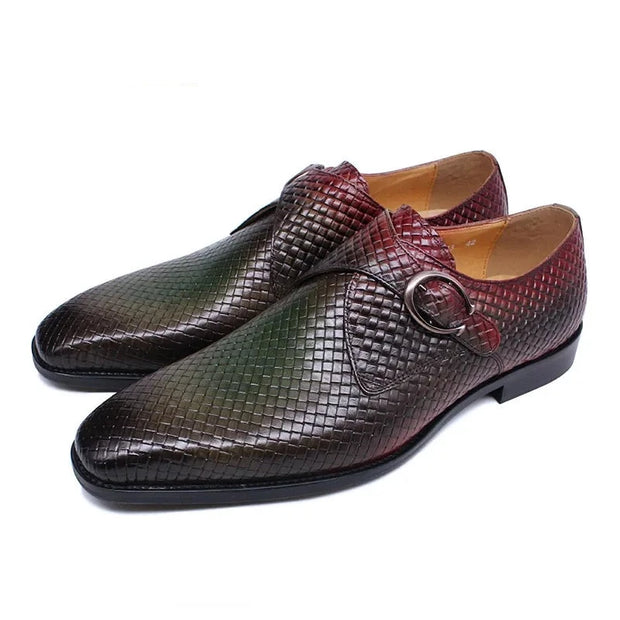 Luxury Men Loafers Genuine Leather Shoes