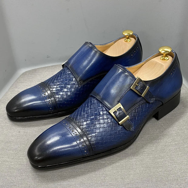 Pointed Toe Oxford Loafer Shoes for Men