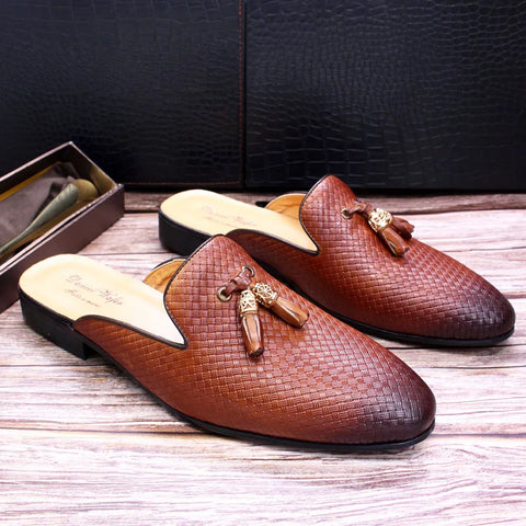 Male Designer Fashion Mules Causal Shoes