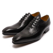 Lace Up Genuine Leather Shoes for Men