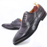 Lace-up Brogue Wedding Shoes For Men