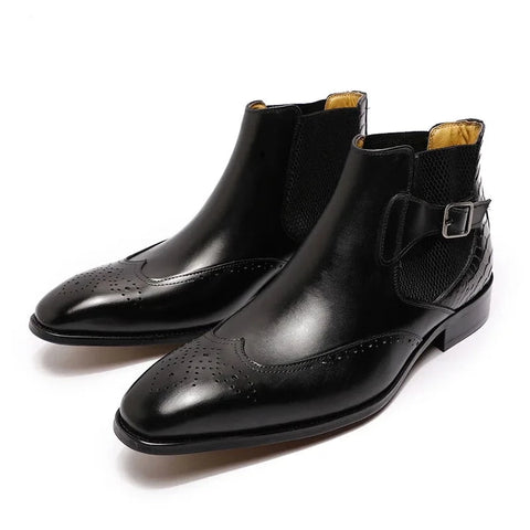 Luxury Brand Men's Chelsea Causal Boots