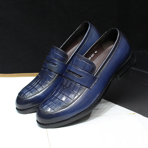 Genuine Leather Men Casual Loafer Shoes