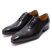 Fashion Handmade Lace Up Men Dress Shoes