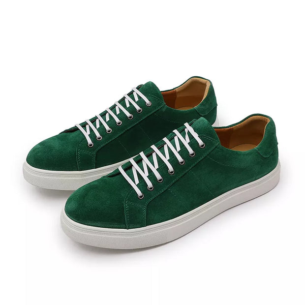 Men Breathable Lace Up Formal Sneakers