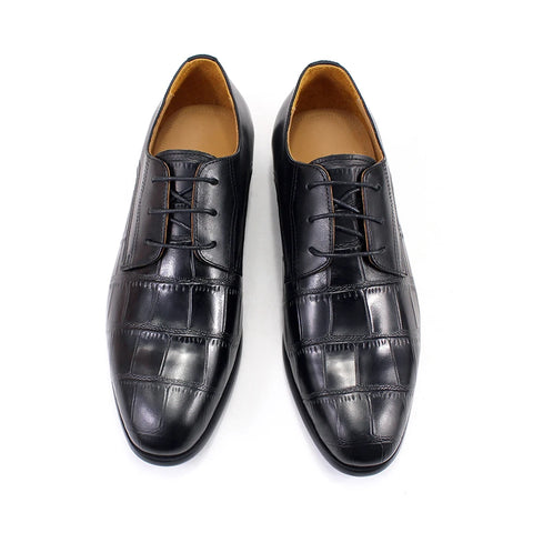 Luxury Italian Men Derby Shoes