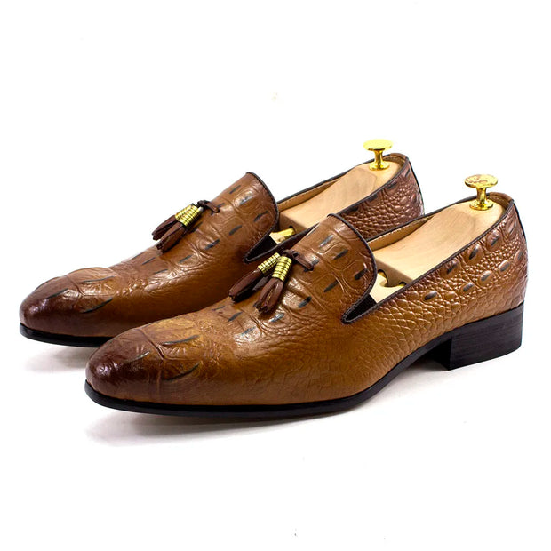 Luxury Mens Tassel Loafer Dress Shoes