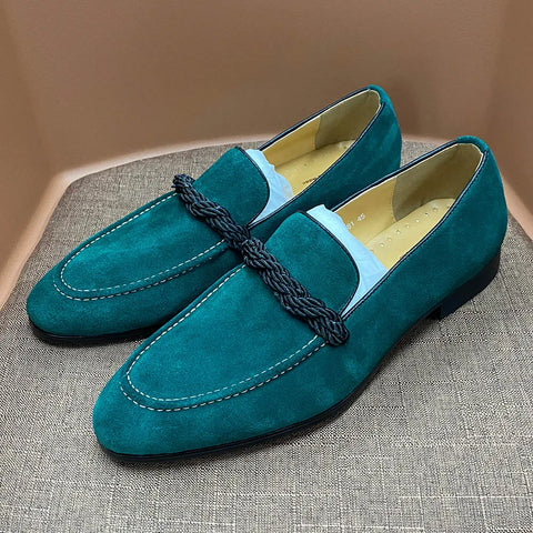 Luxury Brand Men's Suede Loafers