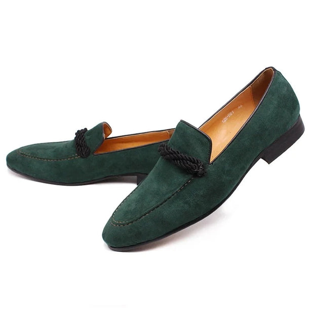 Luxury Brand Men's Suede Loafers