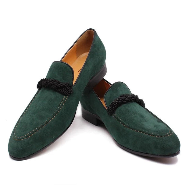 Luxury Brand Men's Suede Loafers