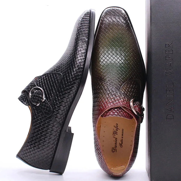 Luxury Men Loafers Genuine Leather Shoes