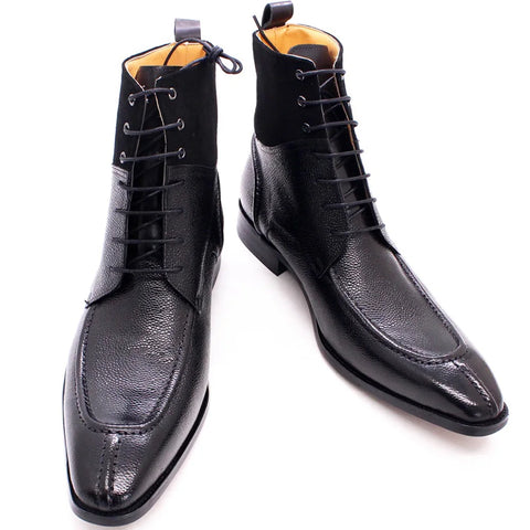 High Quality Pointed Toe Male Western Boots