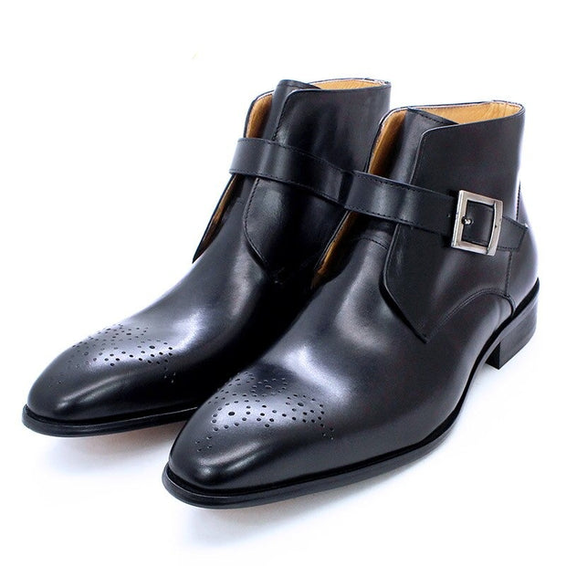 Basic Ankle Boot Men Dress Shoes