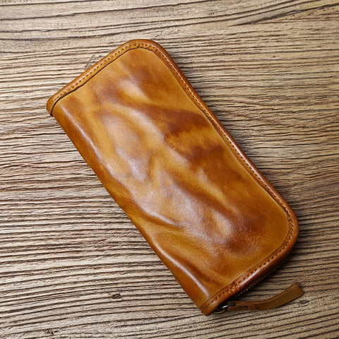 Men's Top Layer Cowhide Leather Wallet