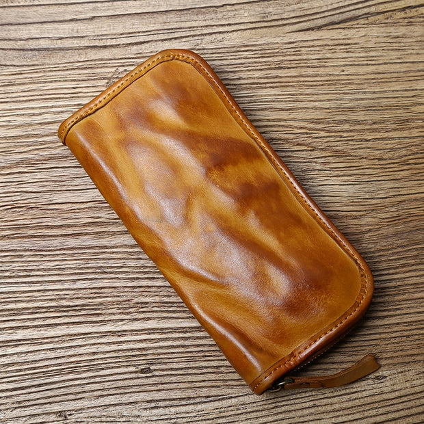 Men's Top Layer Cowhide Leather Wallet