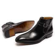 Genuine Italian Smooth Ankle Boots