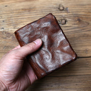 Men's Cowhide Retro Wallet