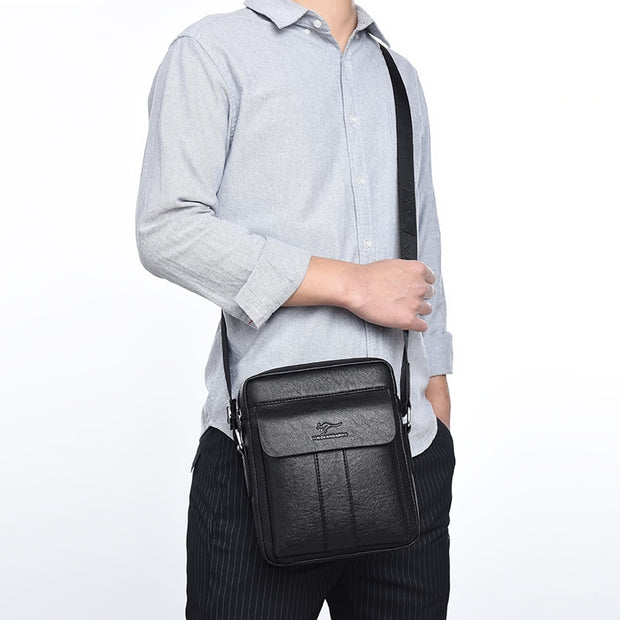 Luxury Brand Vintage Messenger Bag For Men