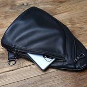 Men's Leather Messenger Bag