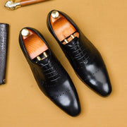 British Style Oxfords Men Dress Shoes