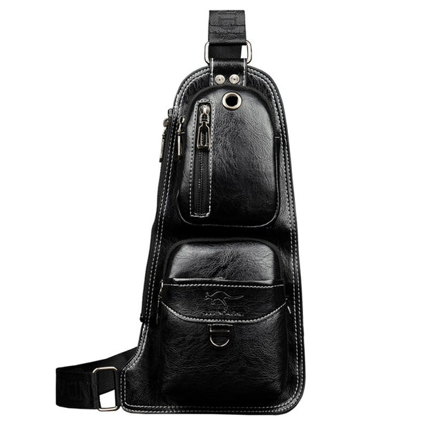 Vintage Sling Male Crossbody Shoulder Bag