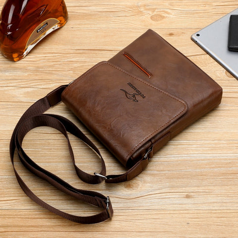 Men Luxury Brand Kangaroo Messenger Bag