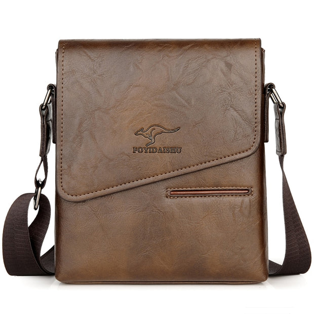 Men Luxury Brand Kangaroo Messenger Bag