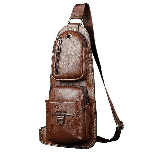 Vintage Sling Male Crossbody Shoulder Bag