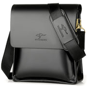 Luxury Kangaroo Brand Leather Messenger Bag