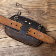 Crazy-horse Leather Waist Bag