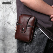 Wear Belt Vertical Shoulder Mobile Phone Bag