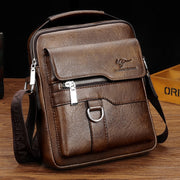 Men's Luxury Brand Leather Shoulder Bag