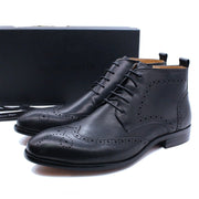 Lace Up Pointed Toe Men Dress Shoes