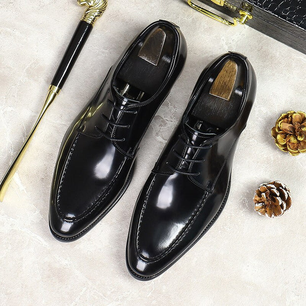 Genuine Leather Oxford Office Shoes